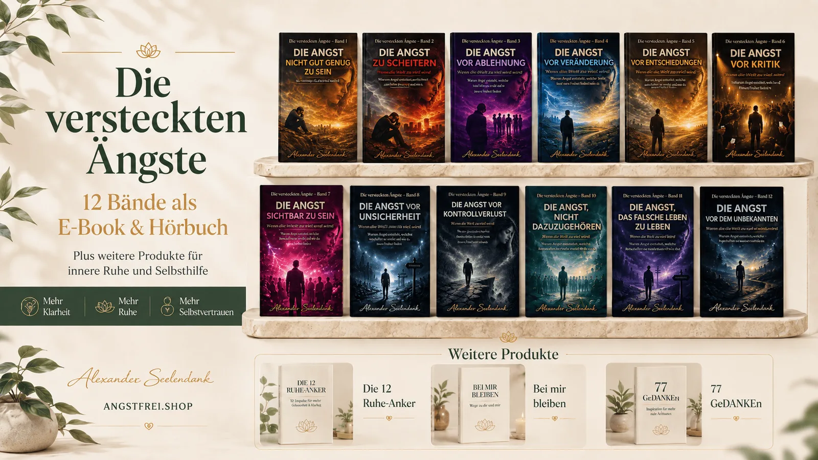Die versteckten Ängste – Übersicht der kompletten Reihe