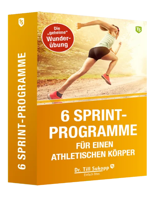 3D-Produktabbildung 6 Sprintprogramme für einen athletischen Körper mit Laufrerin