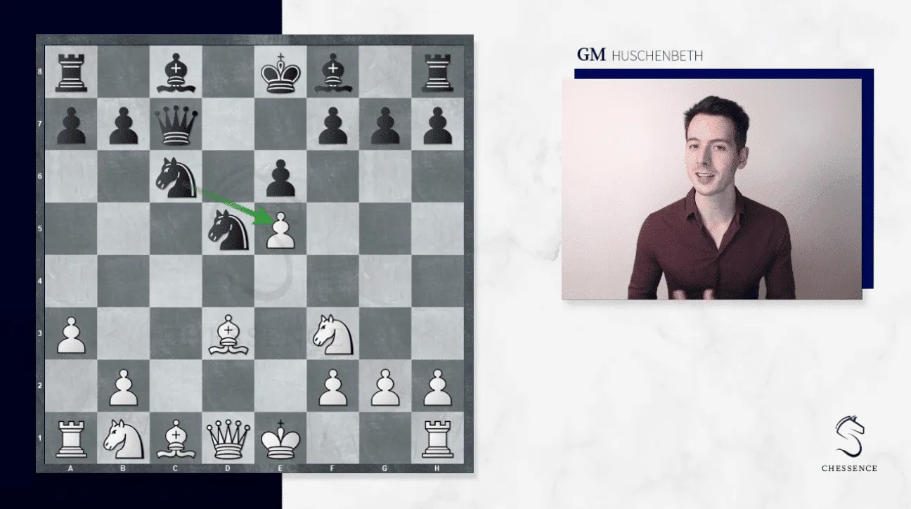 Die Chessence Masterclass – Schachtraining als Videokurs 4 Schachstellung mit GM Huschenbeth Porträt und Analyse 1400