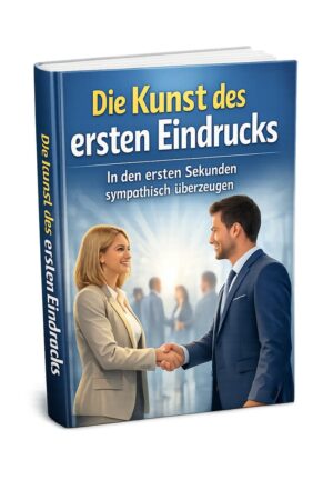 Cover – Die Kunst des ersten Eindrucks: PDF-Ratgeber von RatgeberPlatz.de