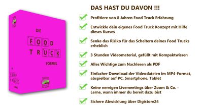 Mini-Thumbnail der pinken Food Truck Formel Produktbox