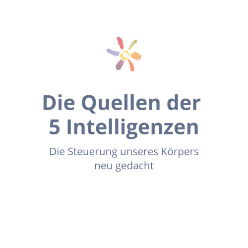 Die Quellen der 5 Intelligenzen – Videokurs zur Körperintelligenz 1 Hero-Bild zum Kurs Die Quellen der 5 Intelligenzen mit buntem Blüten-Logo
