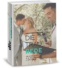 Buch-Cover Die Traurede von Martin Fett mit Paar unter Baum