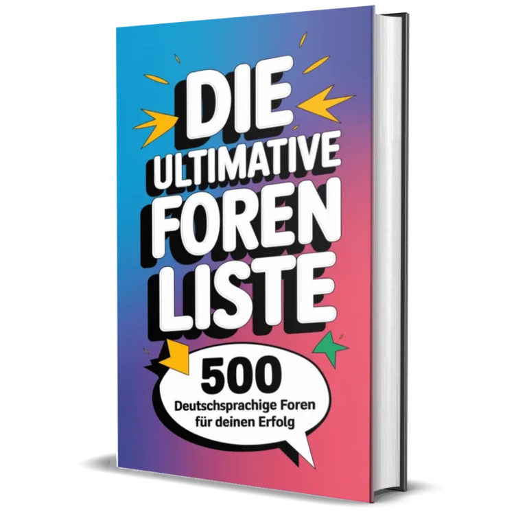 Die ultimative Foren Liste – 500 deutschsprachige Foren