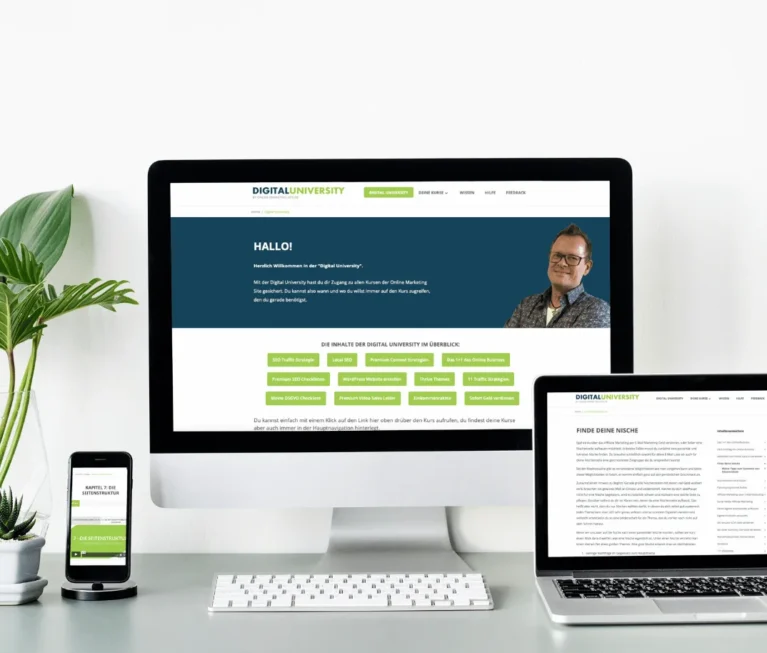 Digital University – Mitgliederbereich Online Business