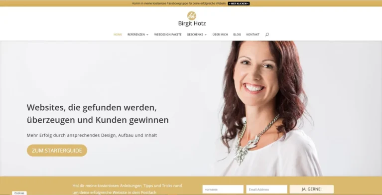 Divi 5 – Videokurs für WordPress-Websites von Birgit Hotz
