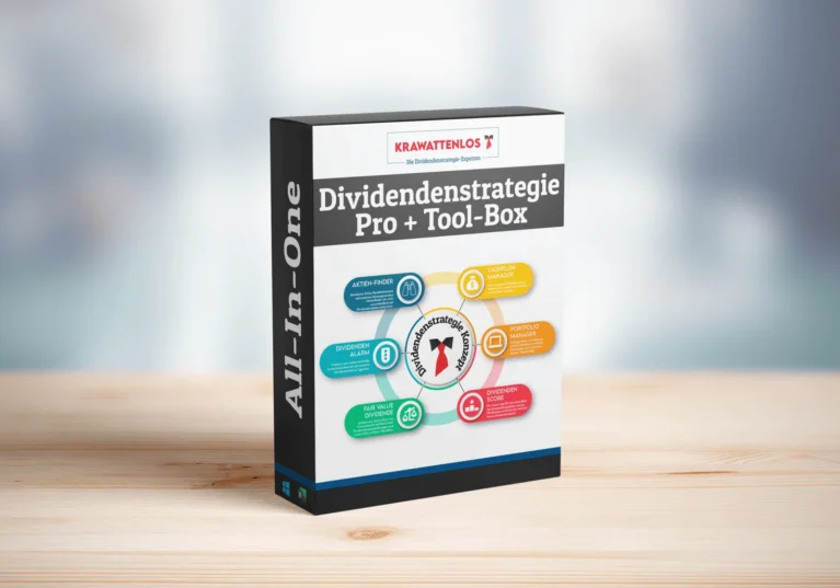 Dividendenstrategie Pro + Tool-Box – Analyse-Software für Aktien