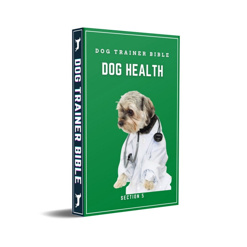 Dog Trainer Bible Section 5 eBook-Cover Dog Health und Wellness