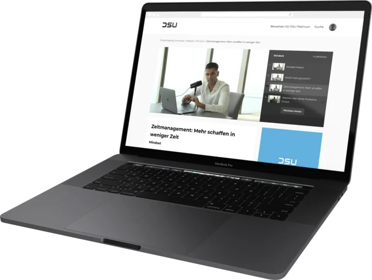 Dropshipping University – Videokurs zum Onlineshop-Aufbau