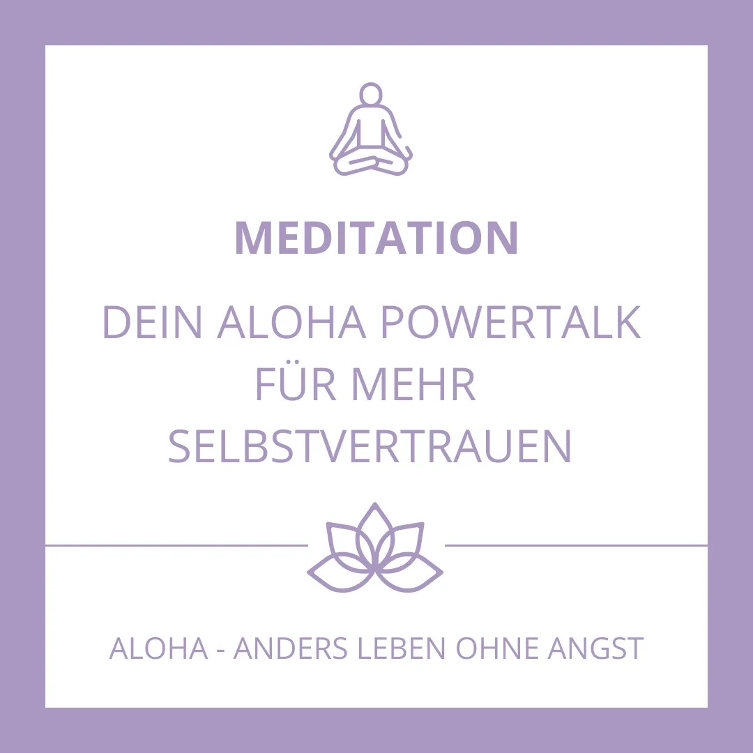 Aloha Powertalk zum Thema Selbstvertrauen aus Du bist einzigartig