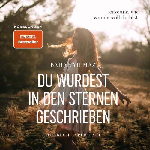 Quadratisches Hörbuch-Cover Du wurdest in den Sternen geschrieben mit Spiegel-Bestseller-Badge