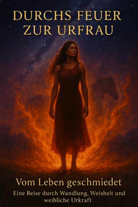 Buchcover Durchs Feuer zur Urfrau von Tanja von Salzen-Märkert