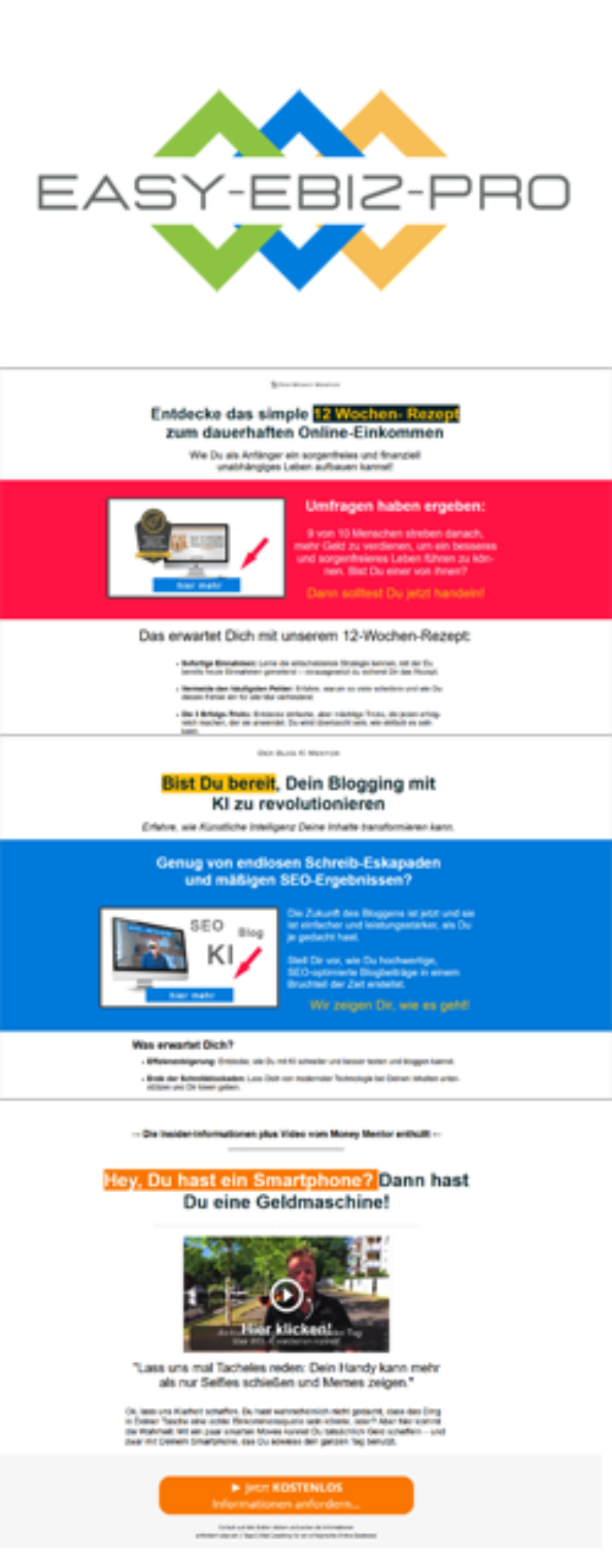 Easy Ebiz Pro – Mitgliedschaft für Online-Business von Gunnar Kessler