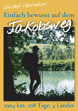 E-Book-Cover Einfach bewusst auf dem Jakobsweg von Christof Herrmann