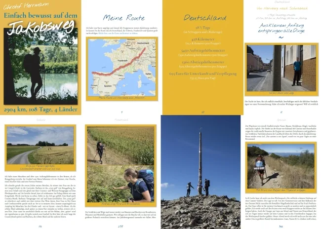 Blick ins E-Book "Einfach bewusst auf dem Jakobsweg – 2904 km, 108 Tage, 4 Länder“"