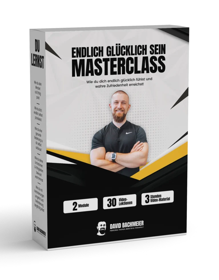 Endlich Glücklich Sein Masterclass von David Bachmeier