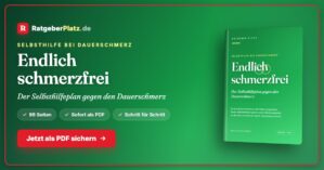 E-Book Cover Endlich schmerzfrei, Selbsthilfeplan gegen Dauerschmerz von Ratgeberplatz