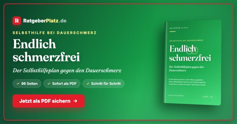 Endlich schmerzfrei – E-Book zu chronischen Schmerzen