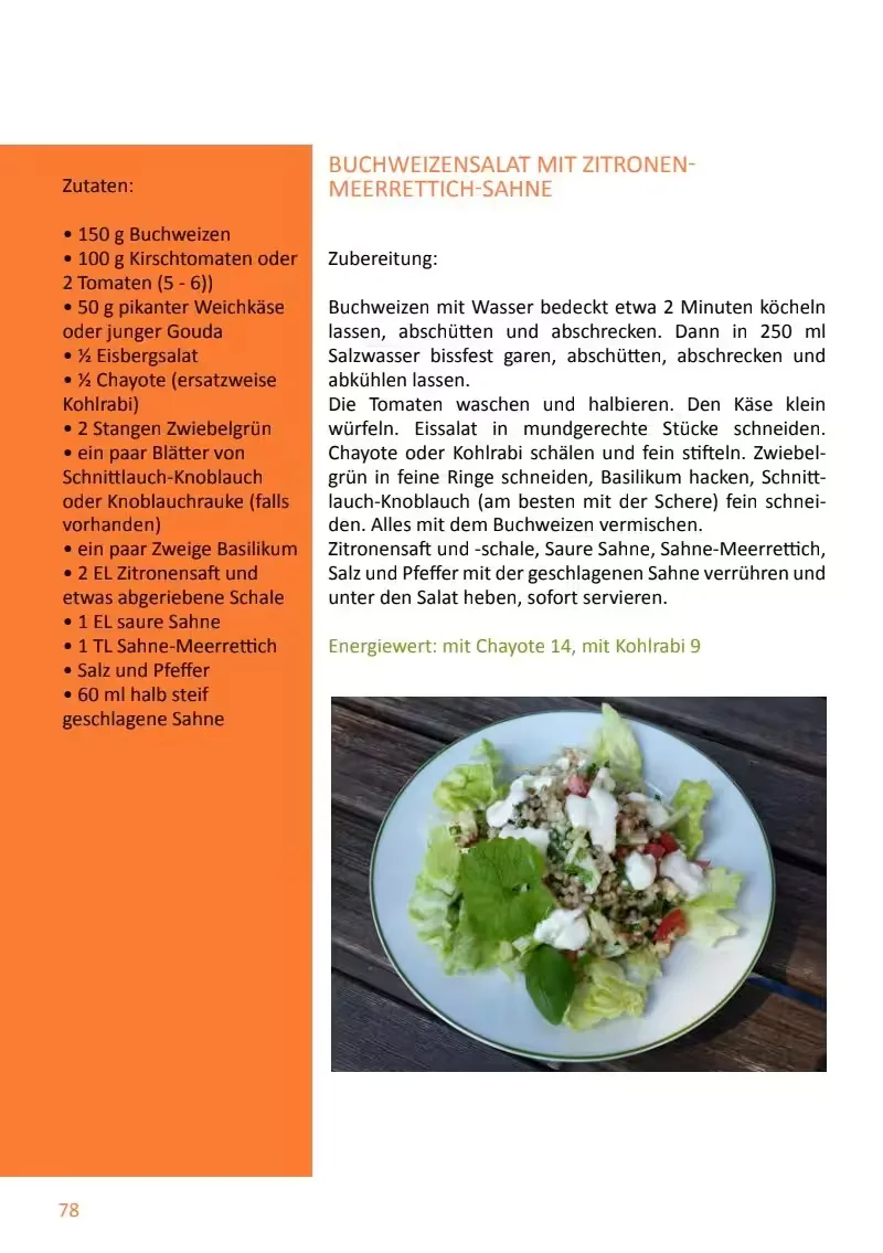 Rezept 78 aus Energienahrung wirkt Wunder