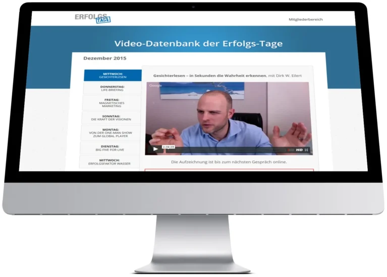 Erfolgs-Flatrate – Videokurse zur Weiterentwicklung