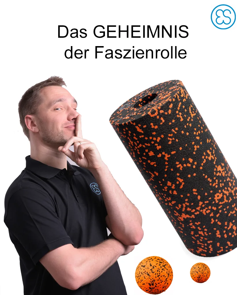 Faszienrolle-Mockup aus dem ESSense Videokurs von EquilibriumState