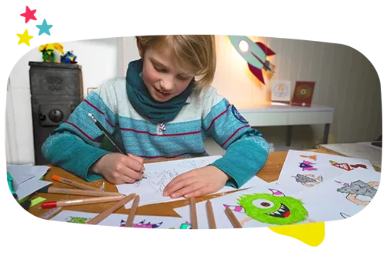 FABI's Kreativclub – Zeichen-Videokurs für Kinder