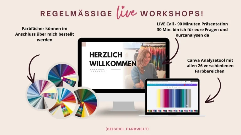 Farbe – Live-Workshop zur Farbberatung