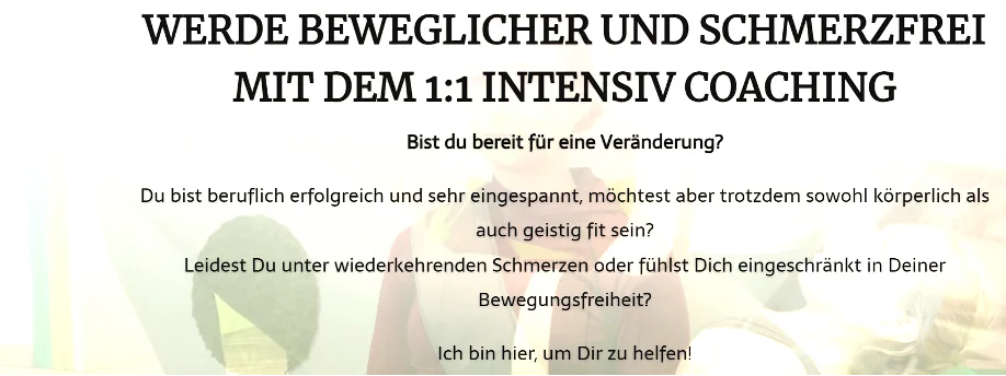 Natalie Zimmermann demonstriert Faszientraining-Übung