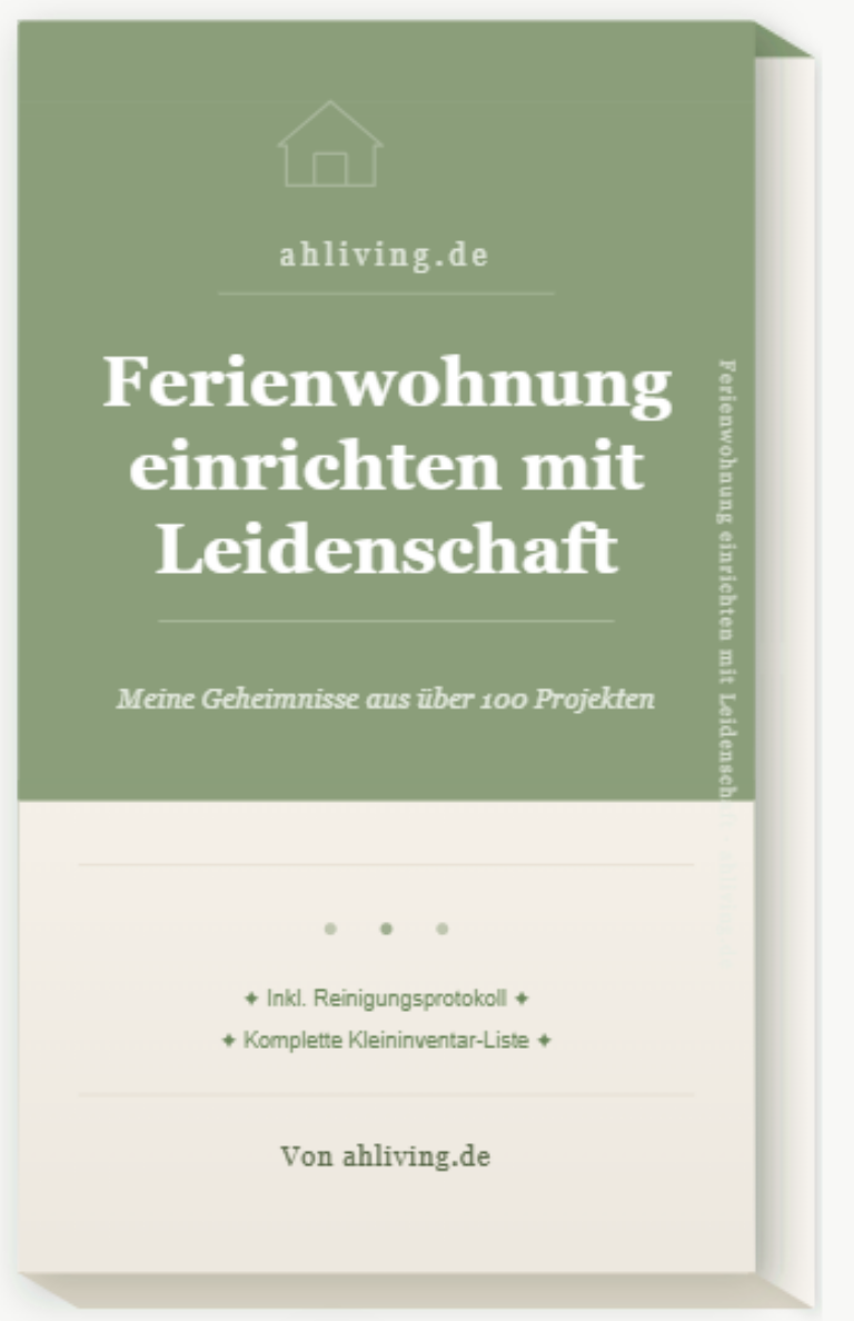 Ferienwohnung einrichten mit Leidenschaft – Einrichtungs-E-Book