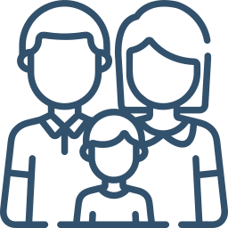 Harmonisches Familienleben