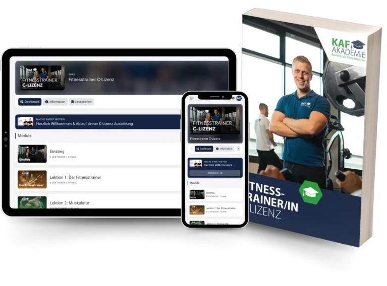 Fitnesstrainer C-Lizenz – Online-Lehrgang mit Zertifikat