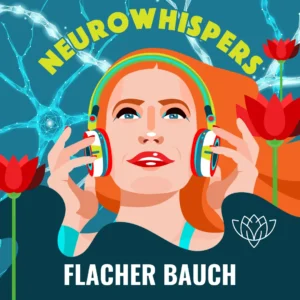 Audio-Programm Flacher Bauch Produktmockup