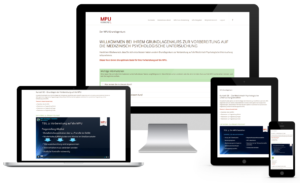 FLEX3 Online Kurs auf mehreren Geräten, Laptop, Tablet und Smartphone