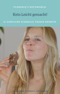E-Book Cover Keto Leicht gemacht mit Florence's Ketoworld Branding