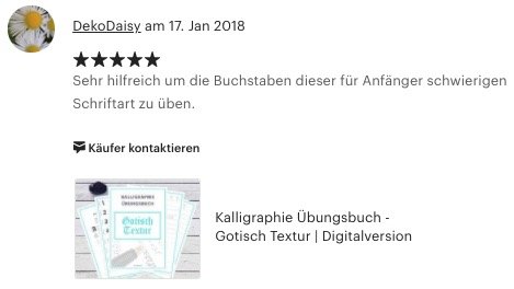 Kursinhalt Fraktur Guide E-Book Lektion