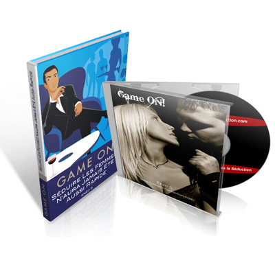 Game On Séduction Produktpaket mit Buch, DVD und Begleitinformationen