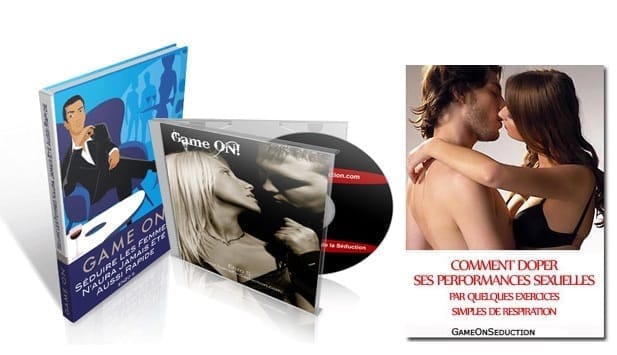Game On Séduction Paket mit DVD, Buch und Guide zum Verbessern der Sexualleistungen