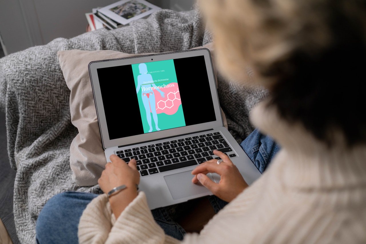 E-Book auf Smartphone Ganzheitliche Sichtweise - Hormonchaos