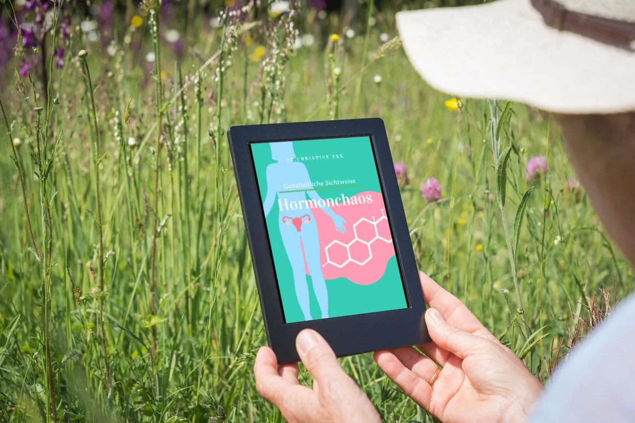 E-Book auf Gerät Ganzheitliche Sichtweise - Hormonchaos Leseerlebnis