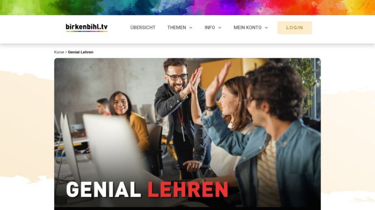Genial Lehren – Videokurs zu gehirn-gerechtem Unterricht