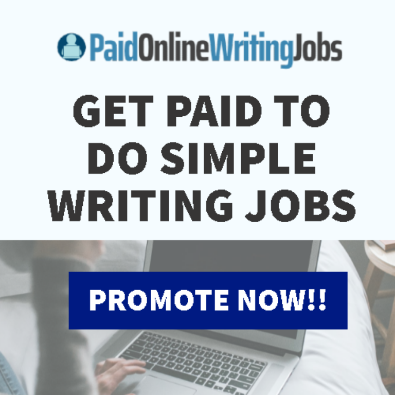 Get Paid To Do Simple Writing Jobs Online