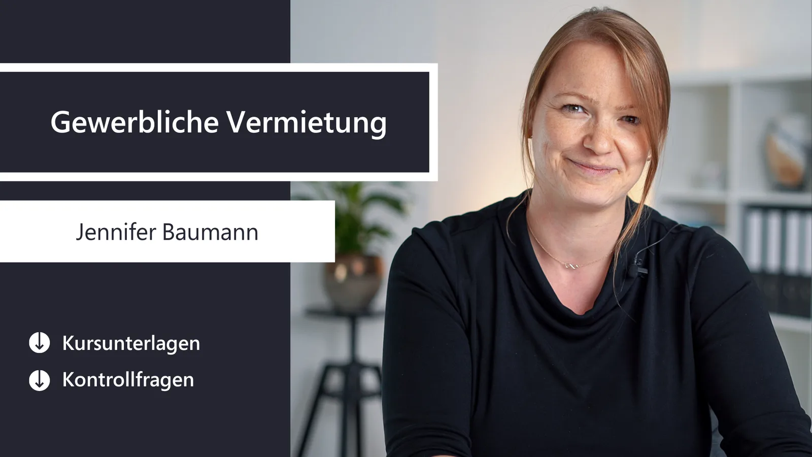 Gewerbliche Vermietung (Onlinekurs für Immobilien Professionals)