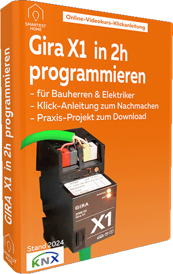 Gira X1 programmieren – 2h Videokurs Klickanleitung von Frank Völkel 3 Gira X1 in 2h programmieren – Online-Videokurs-Klickanleitung für Bauherren und Elektriker