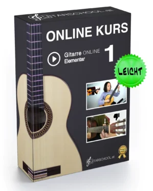 Gitarre ONLINE Elementar – Videokurs für Instrument lernen