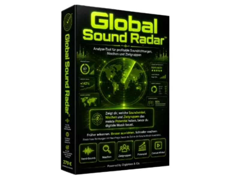 Global Sound Radar™ – Musikmarkt-Analyse-Tool
