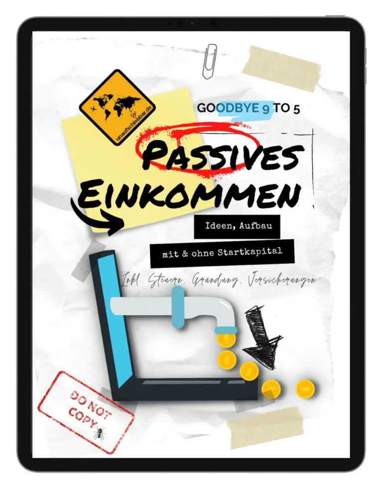 Goodbye 9 to 5 – E-Book zu passivem Einkommen