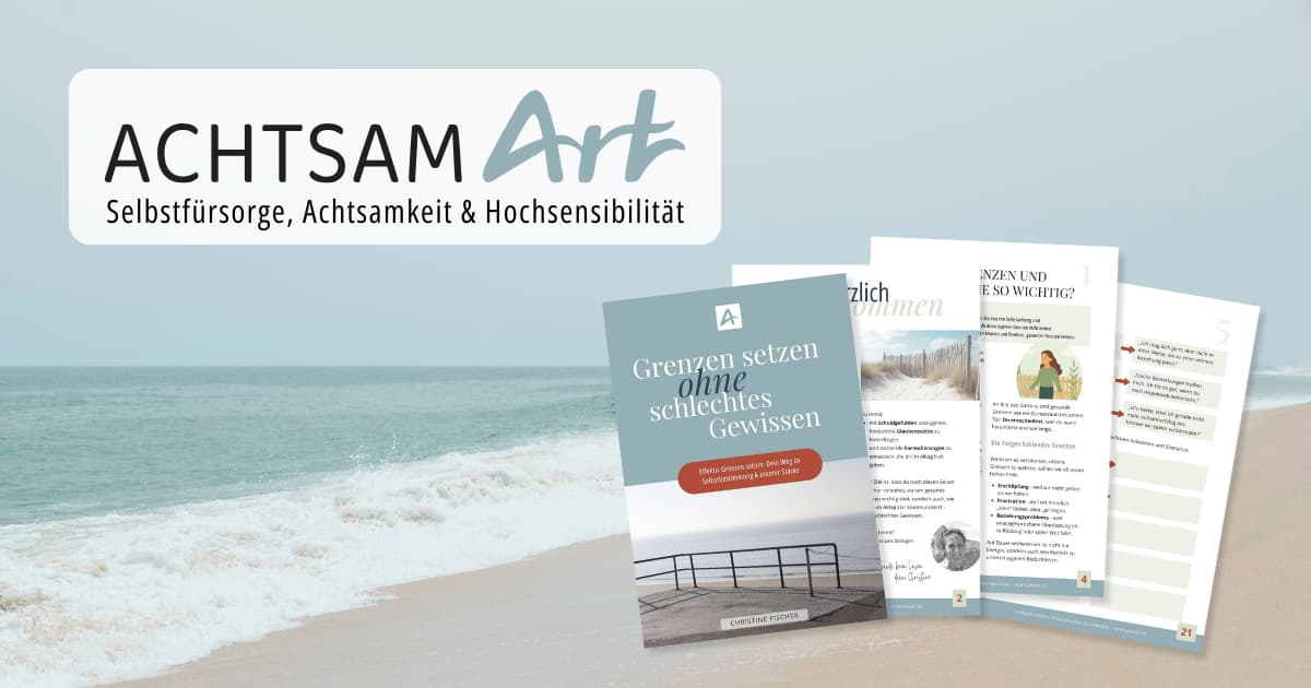 Workbook-Guide Grenzen setzen - ohne schlechtes Gewissen mit gestalterischem Layout