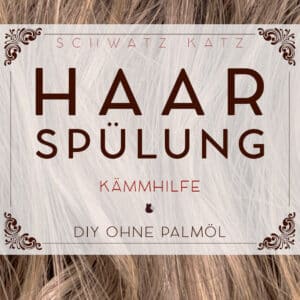 Sanftlocke Haarspülung ohne Palmöl mit Kammhilfe-Funktion, braune Haare