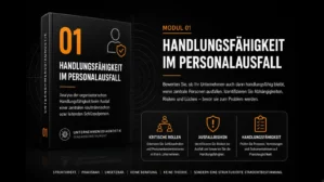 E-Book Modul 1 Handlungsfähigkeit im Personalausfall von Weipert-Consulting