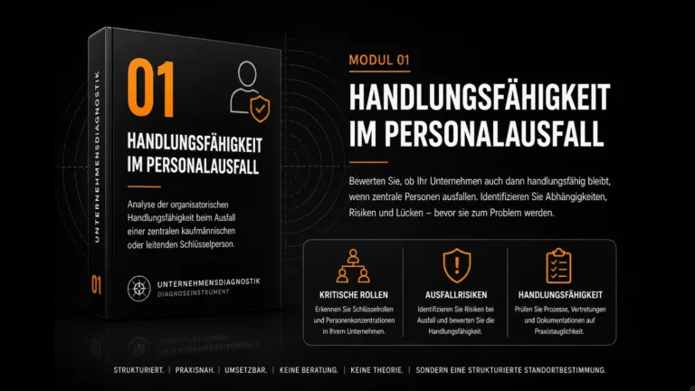 Handlungsfähigkeit im Personalausfall – E-Book zur Notfallplanung